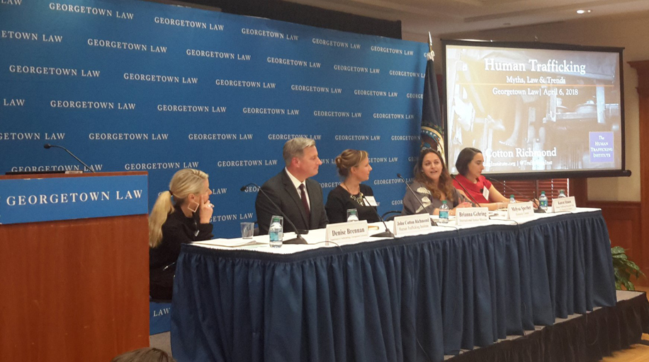 Georgetown Law Human Rights Conference Features Richmond as Speaker on Trafficking in Persons Panel