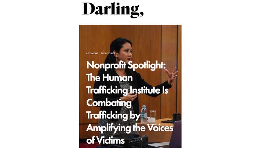 Darling Magazine Features Institute in Its ‘Nonprofit Spotlight’ Series