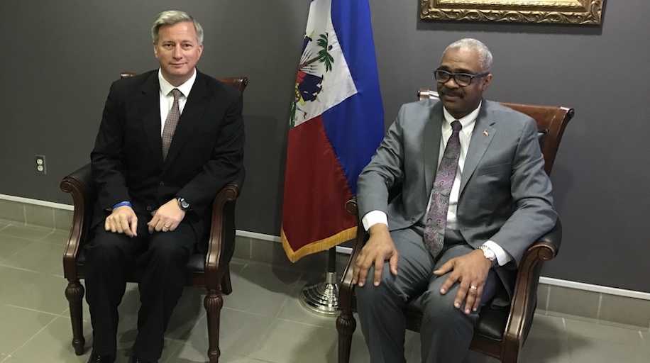 Richmond Meets with Haitian Prime Minister